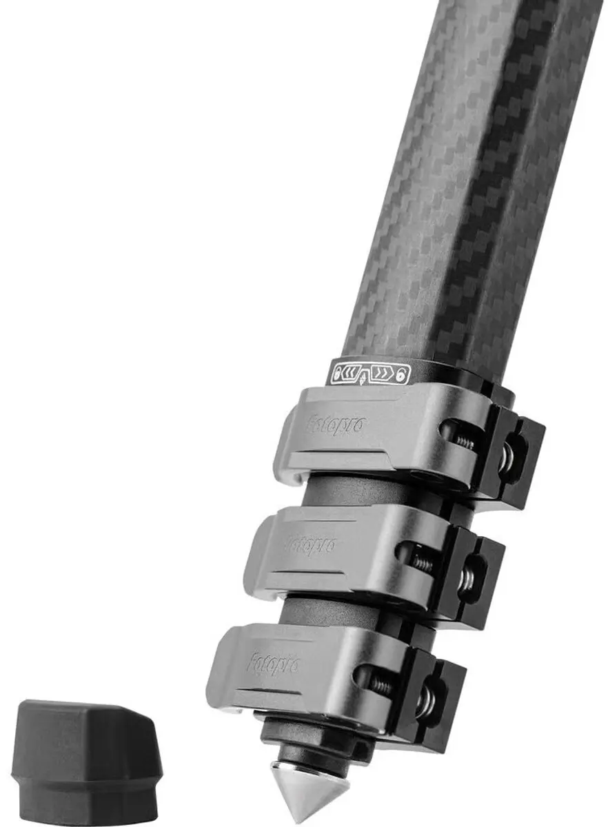 Fotopro Origin+ O-7H Carbon Statief - Zwart