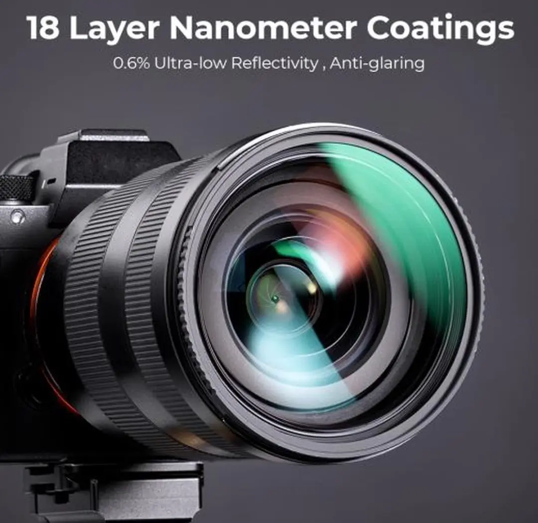 K&F Concept 55mm MC UV Filter - Zwart