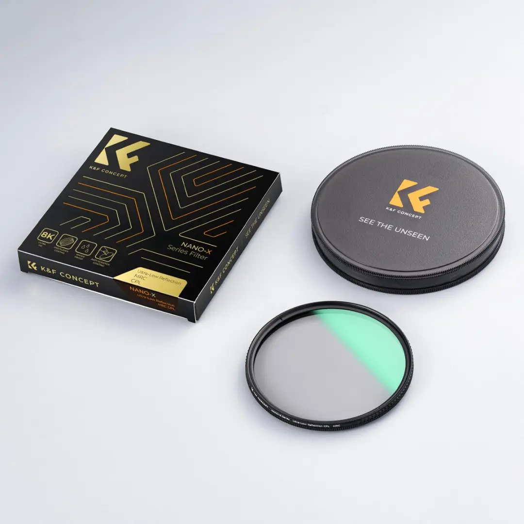K&F Concept Nano-X MRC HD CPL 52mm - Zwart