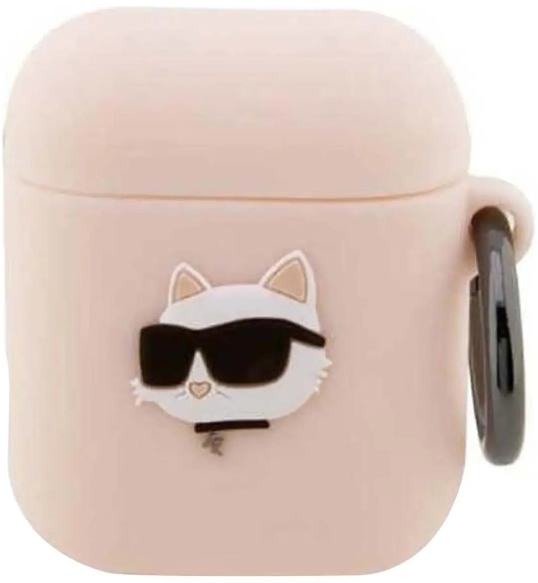 Karl Lagerfeld Choupette Siliconen Hoesje AirPods 1/2