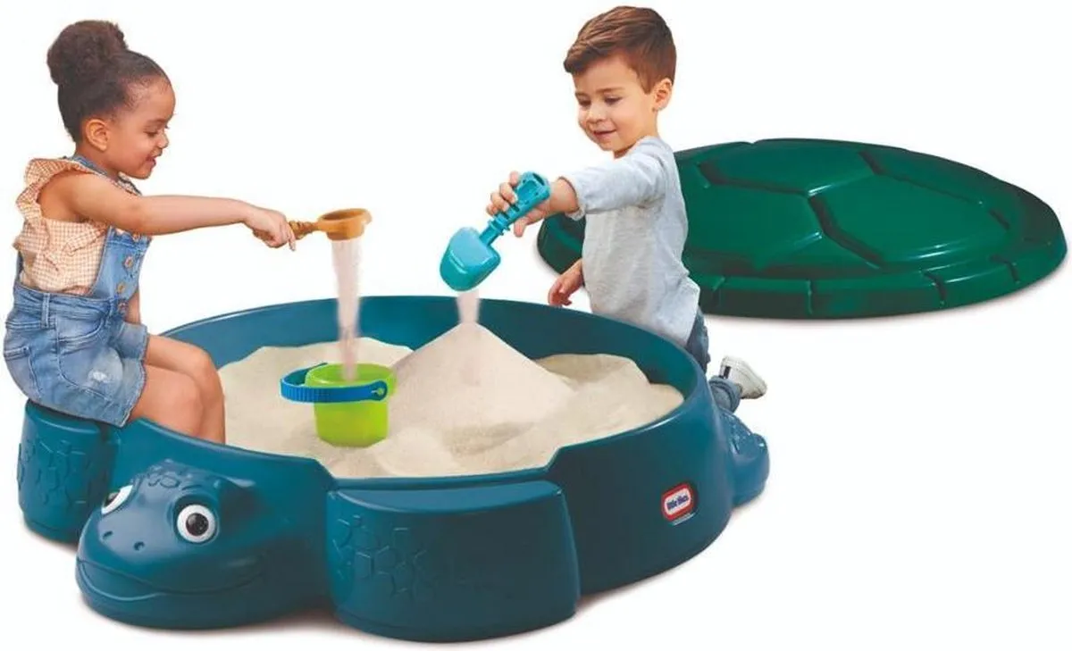 Little Tikes Schildpad Zandbak Turtle Go Green 2007332 - Groen
