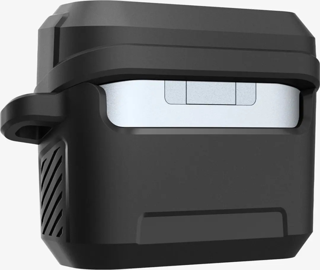 Spigen Lock Fit Hoesje ACS08332 - Samsung Galaxy Buds FE - Mat Zwart