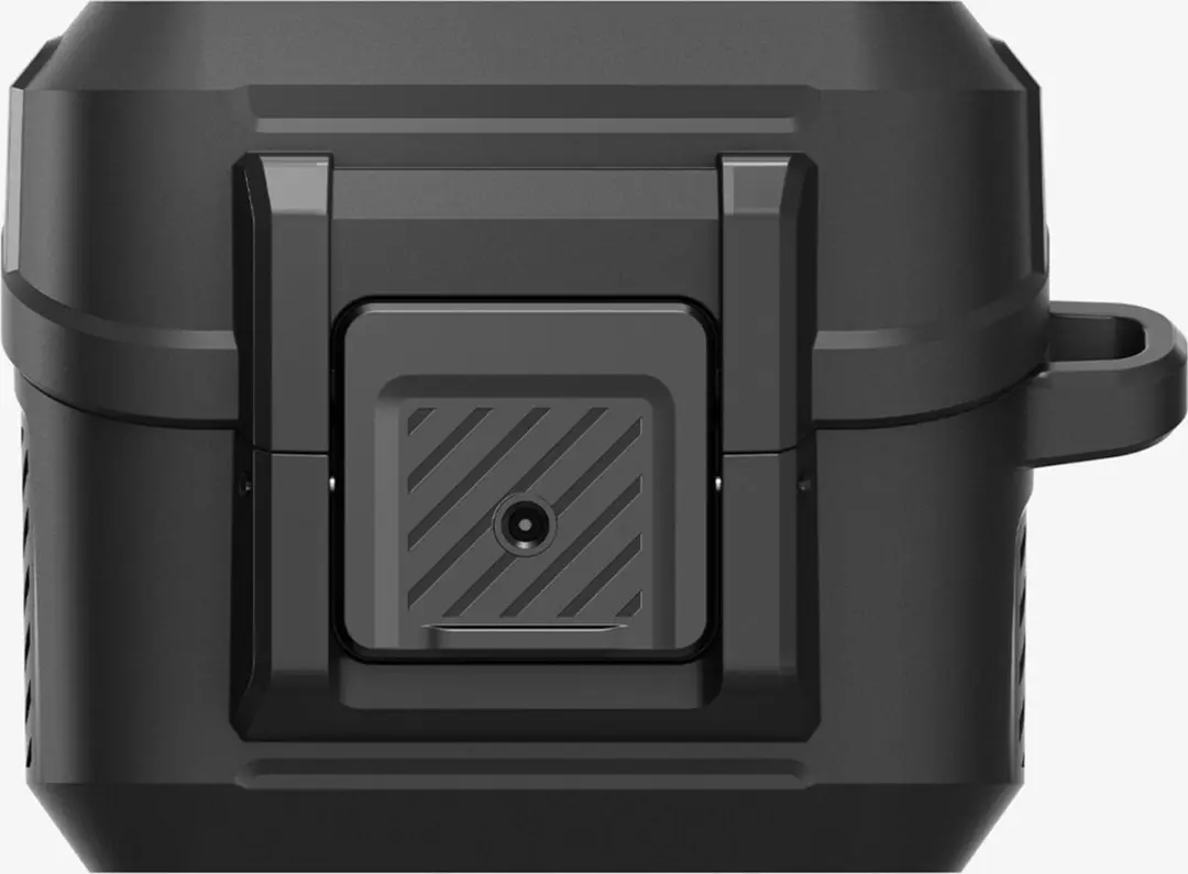 Spigen Lock Fit Hoesje ACS08332 - Samsung Galaxy Buds FE - Mat Zwart