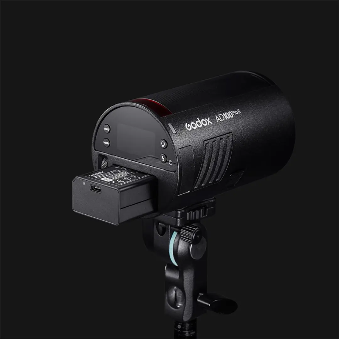 Godox Witstro AD100 Pro II Studioflitser 100Ws - Zwart