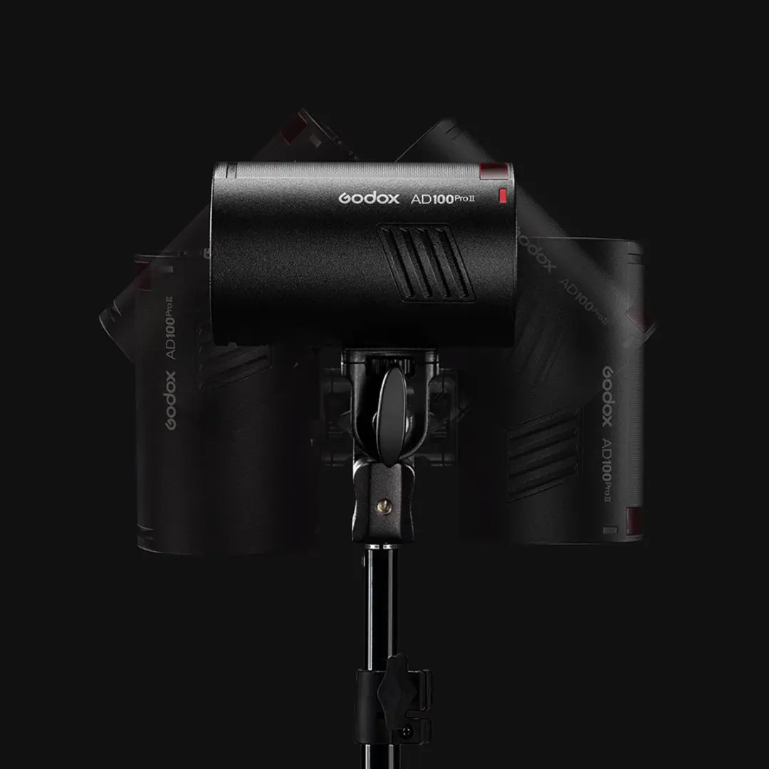 Godox Witstro AD100 Pro II Studioflitser 100Ws - Zwart - afbeelding 6 van 6