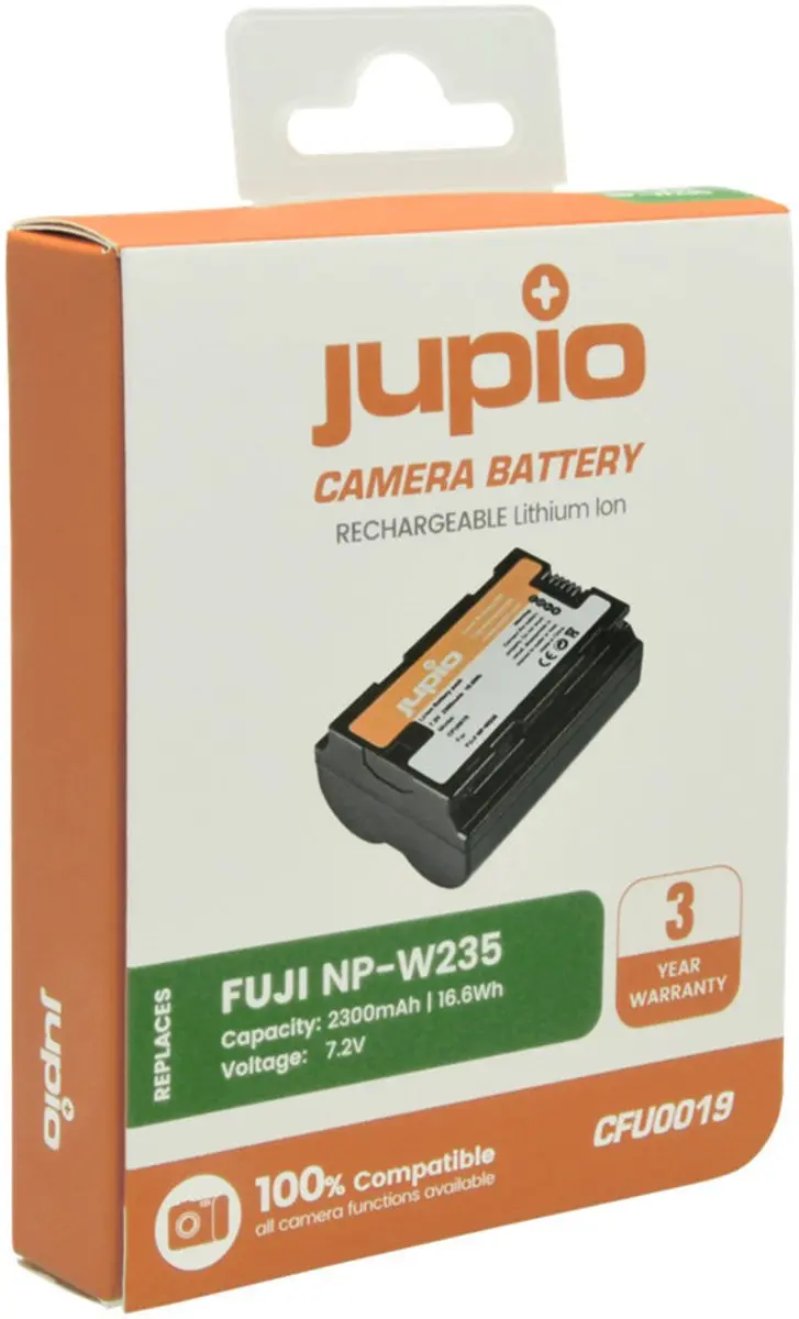 Jupio NP-W235 Fotobatterij 2300mAh