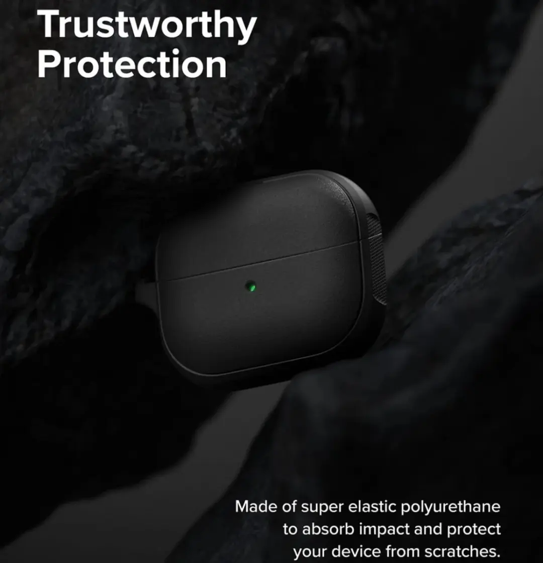 Ringke Onyx Magnetic Hoesje Samsung Galaxy Buds 3/3 Pro - Zwart