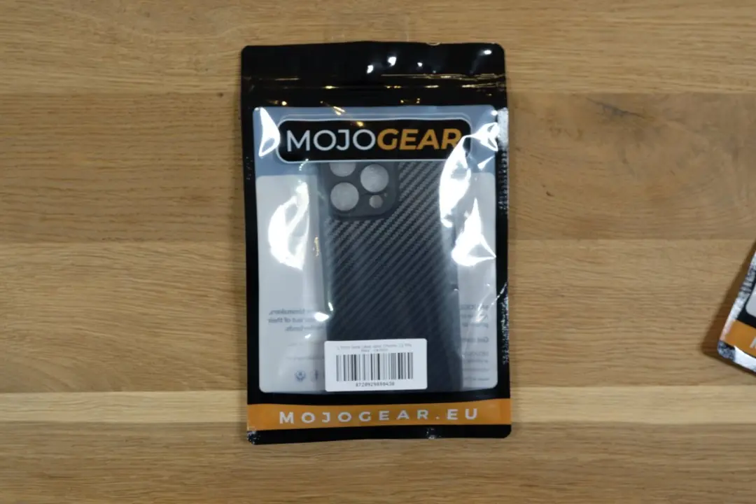 MOJOGEAR 17mm Lenscase iPhone 15 Pro Max - Carbon Zwart