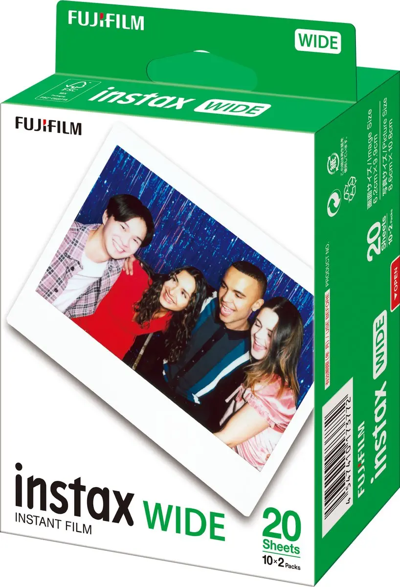 Fujifilm instax Wide Film Glans