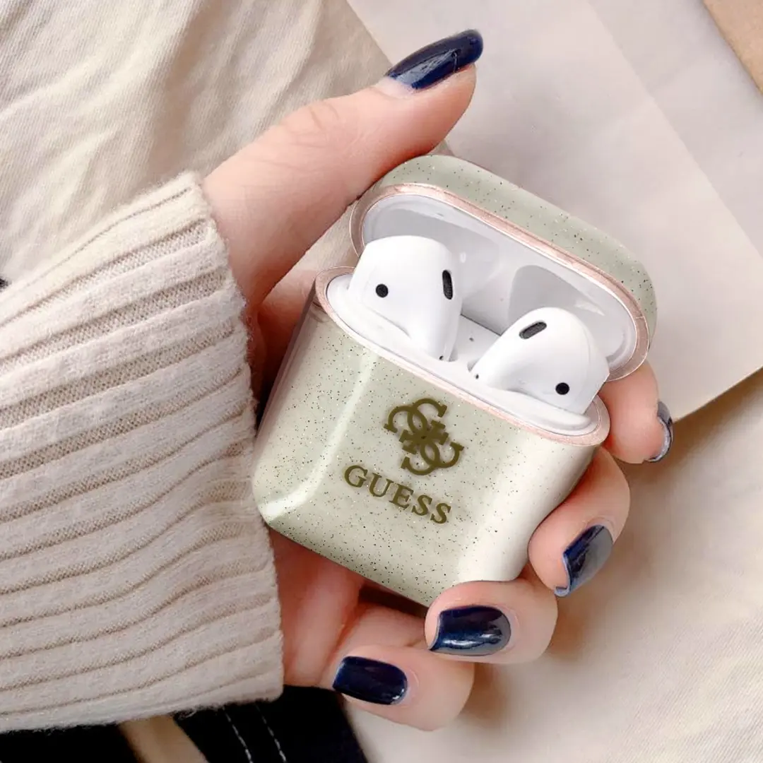 Guess GUA2UCG4GD Hoesje AirPods 1/2 - Goud
