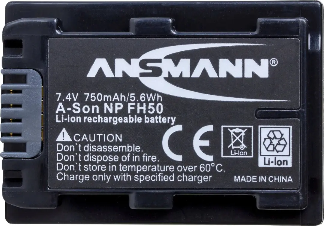 Ansmann A-Son NP FH 50 Li-ion Accupack 700mAh