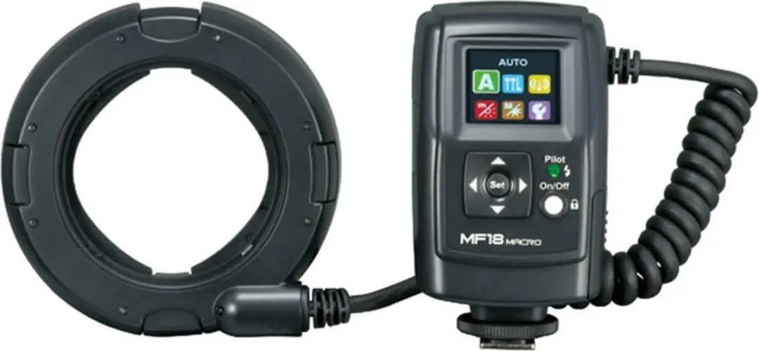 Nissin MF 18 Flitser - Nikon - Zwart