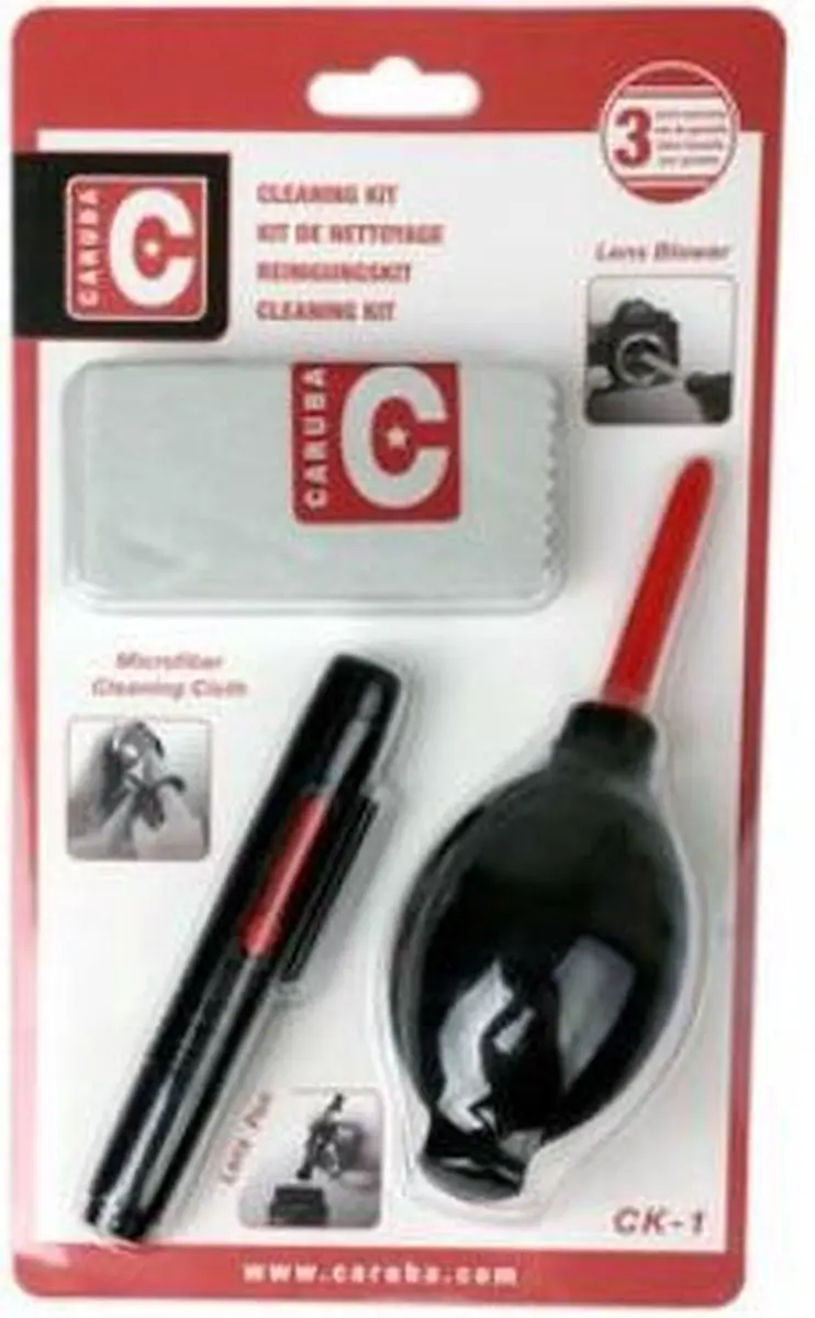 Caruba D105092 Cleaning Kit - Lenspen & Microvezeldoek