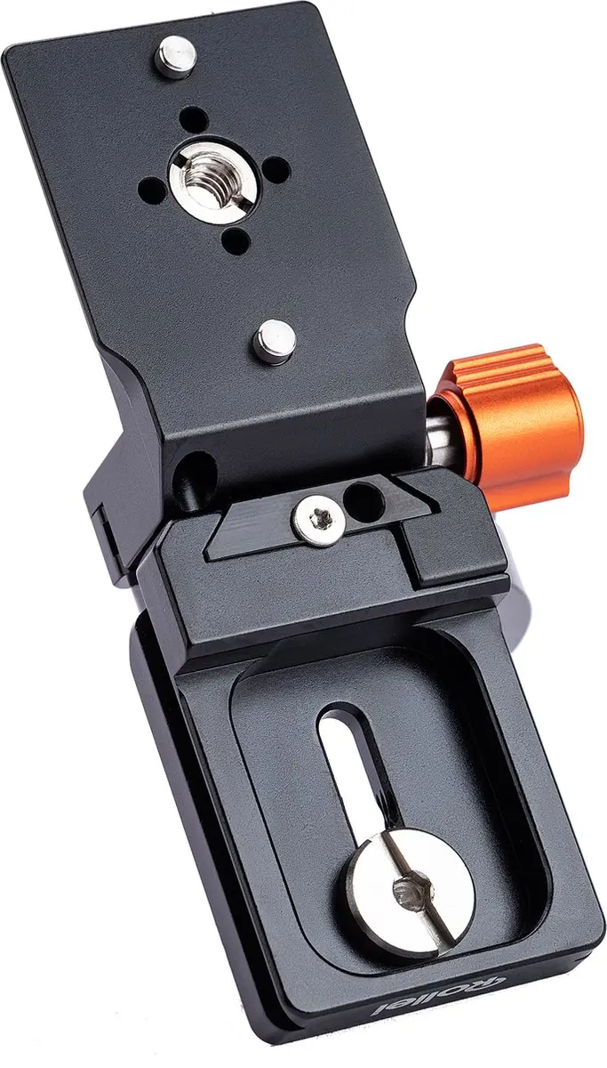 Rollei Frame Flipper Draaibare Montagering - Zwart/Oranje