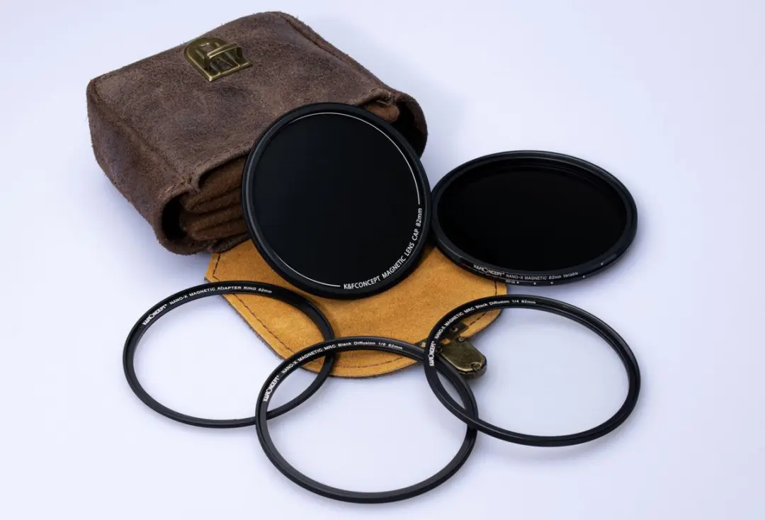 K&F Concept Frank Doorhof Edition Filterkit 82mm - 2x Black Mist + Variabel ND