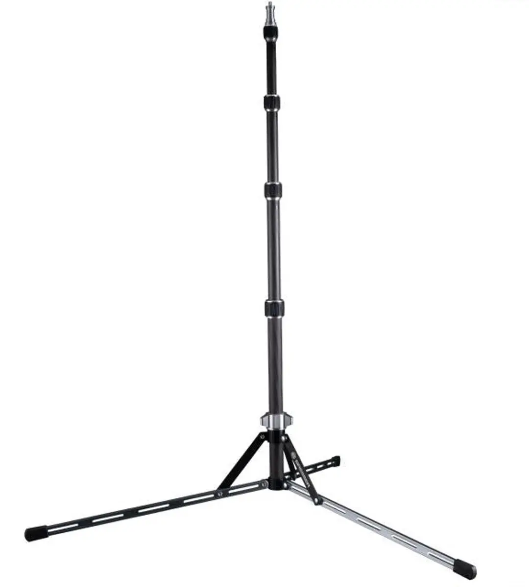 Bresser BR-LS210C Carbon Statief 50-210cm - Zwart
