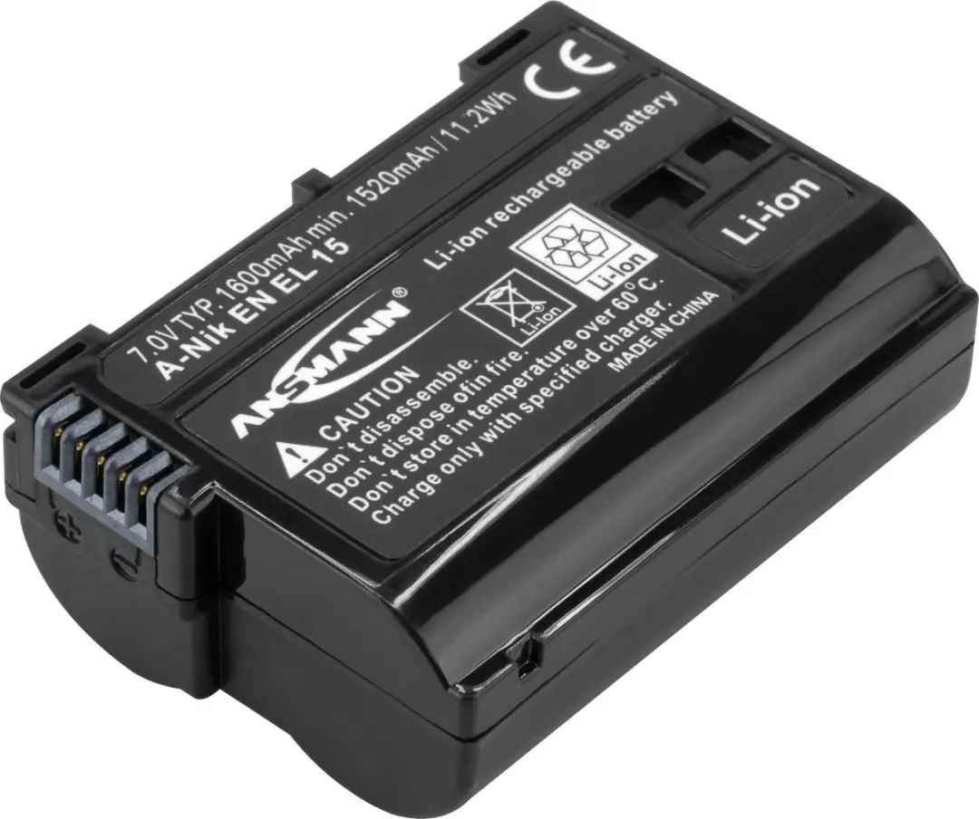 Ansmann Accu Nikon EN-EL15 1600mAh