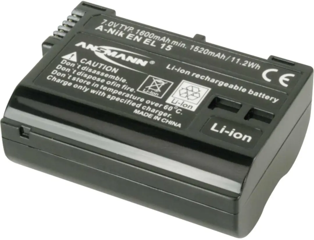 Ansmann Accu Nikon EN-EL15 1600mAh - 1400-0043
