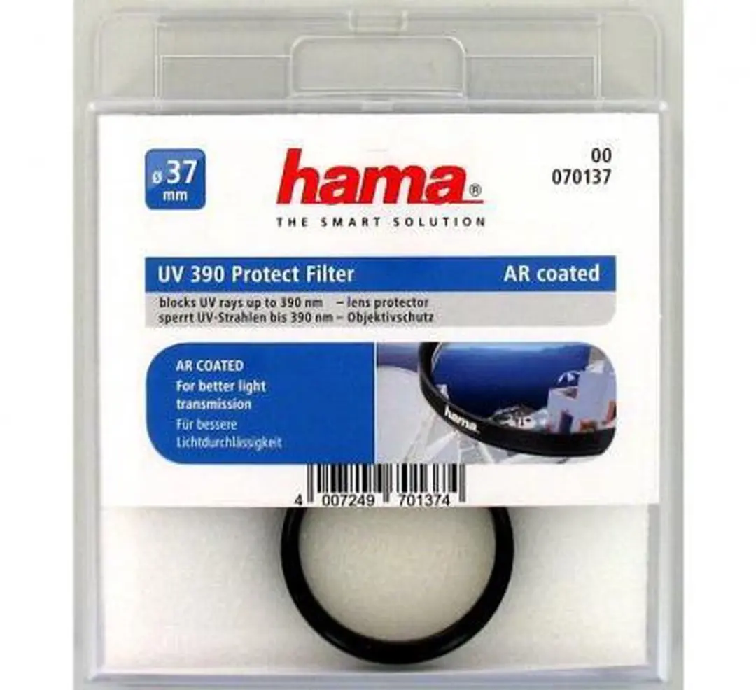 Hama UV-Filter 37mm - 390 - 37mm - Wit - afbeelding 5 van 6