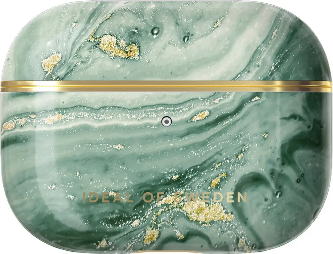 iDeal of Sweden AirPods Case Pro Mint Swirl Marble