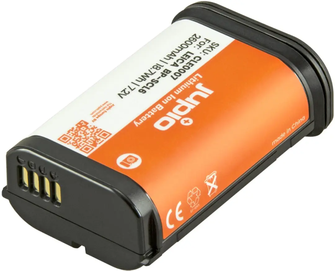 Jupio BP-SCL6 Accu 2600mAh - Spiegelreflexcamera