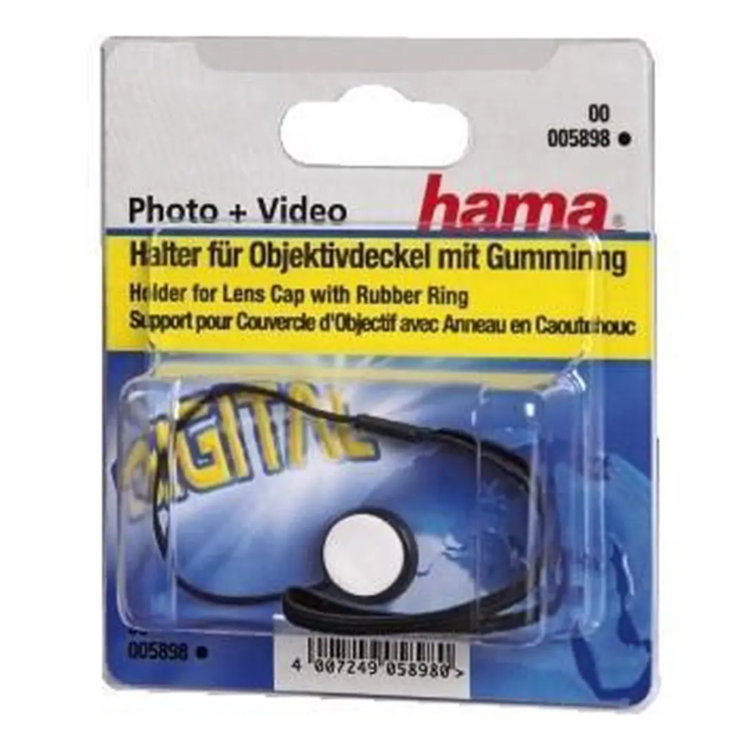 Hama Lensdop Beveiliger - Zwart - afbeelding 3 van 3