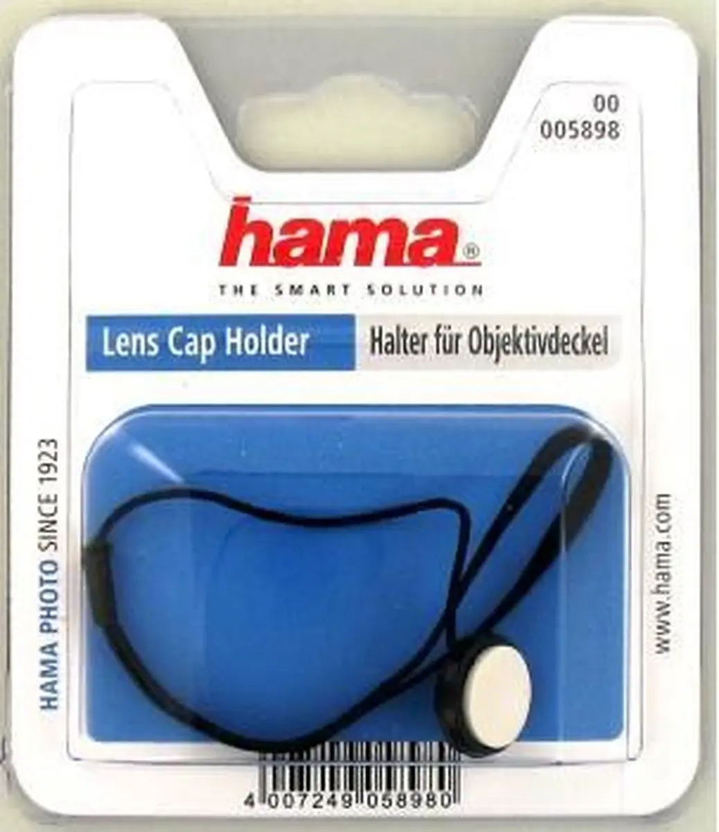 Hama Lensdop Beveiliger - Zwart - afbeelding 2 van 3