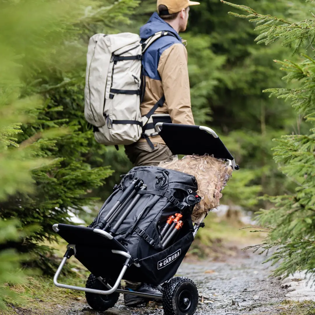 Caruba Pro Trolley I Cameratas - Zwart