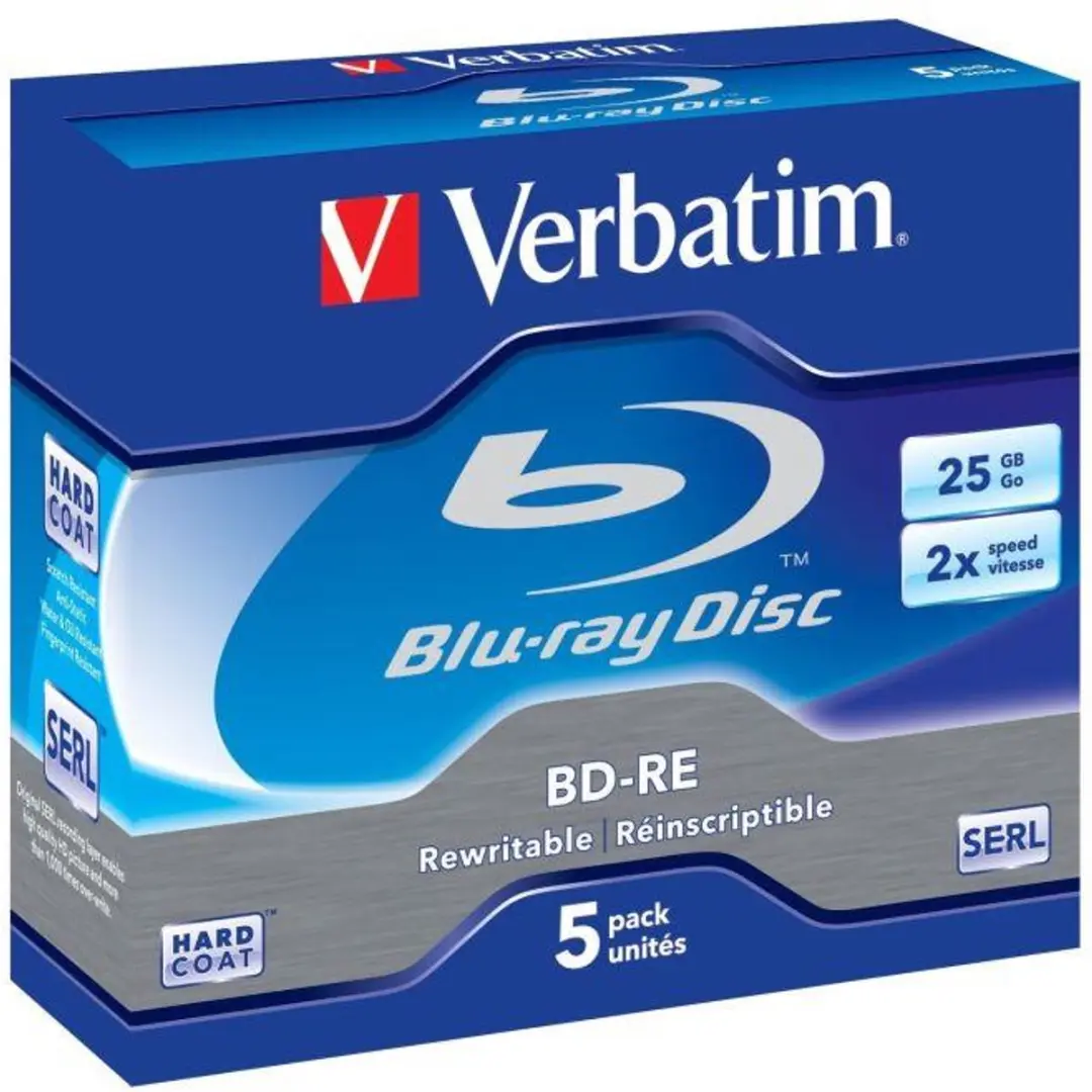 Verbatim BD-RE SL 25GB 2x - 1 Stuk - afbeelding 6 van 6