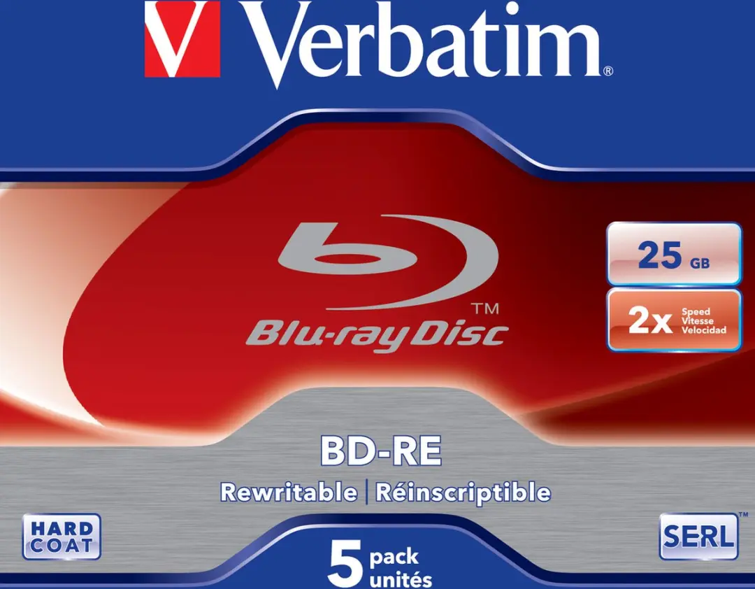 Verbatim BD-RE SL 25GB 2x