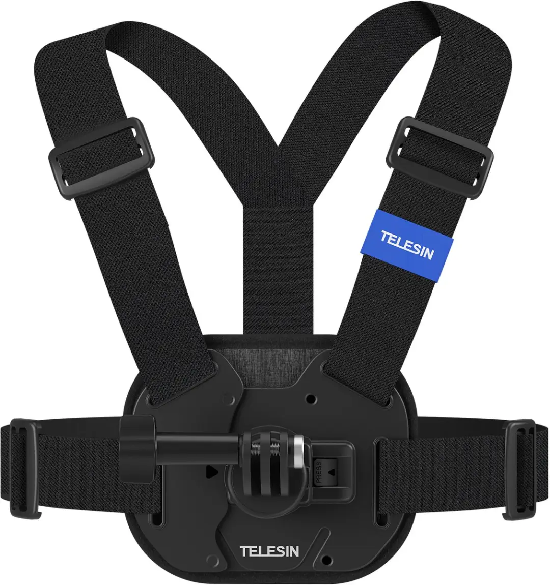 Telesin S2-CGP-01 Chest Mount - Action Cam Bevestiging - Zwart - afbeelding 6 van 6