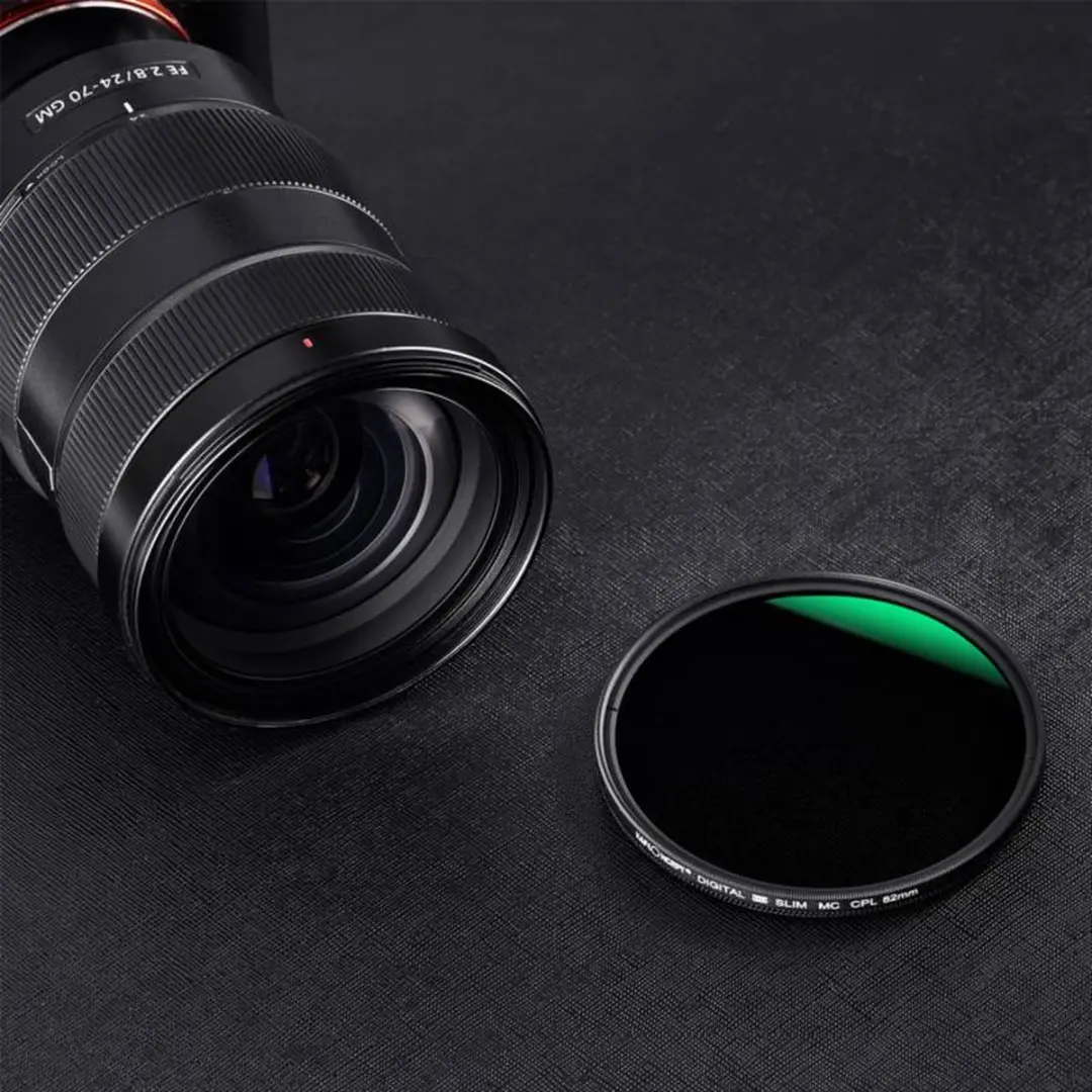 K&F Concept KF01.1149 Circulair Polarisatiefilter 37mm - Zwart