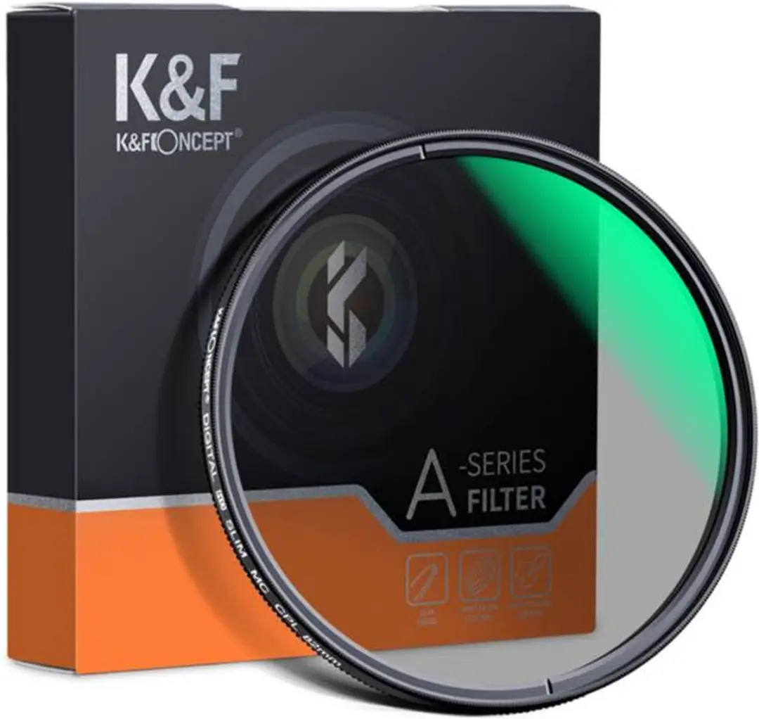 K&F Concept KF01.1149 Circulair Polarisatiefilter 37mm