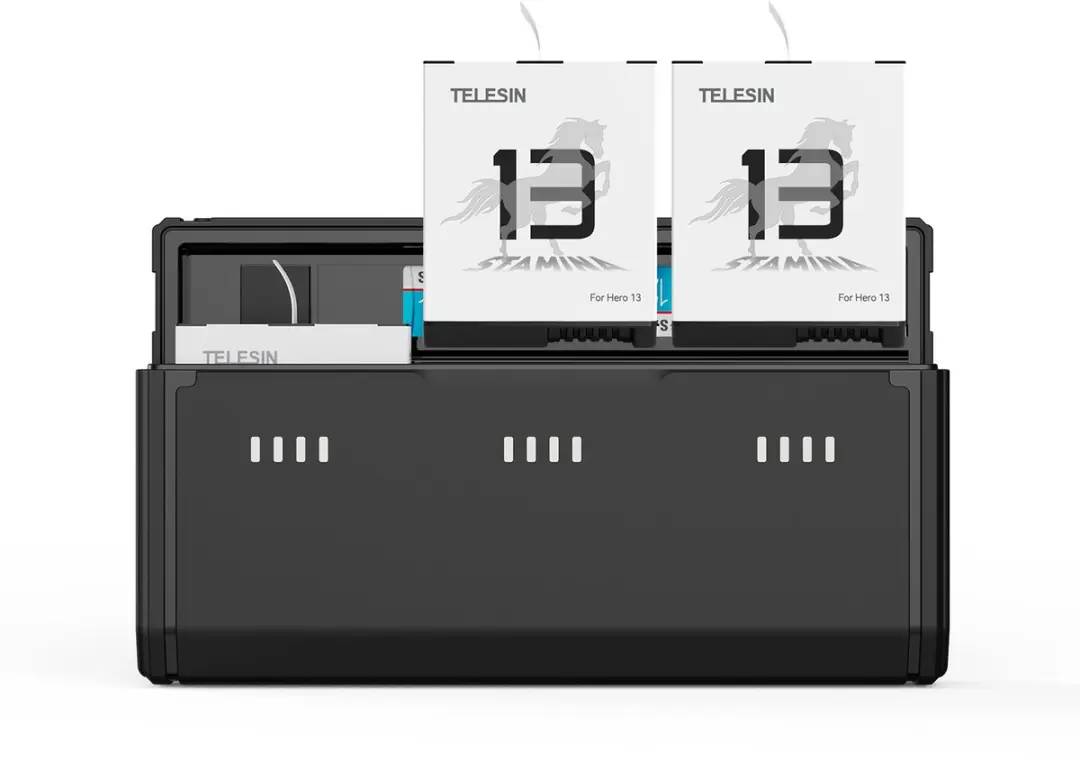 Telesin Pocket Triple Oplaadcase T-S0-ECB-09-TGP