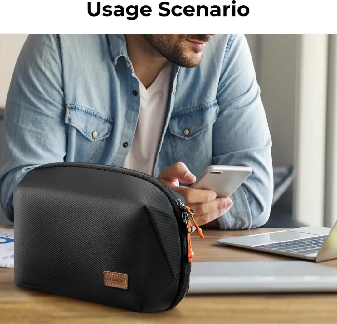 K&F Concept Organizer 4L - Camerahoesje - Zwart - afbeelding 6 van 6
