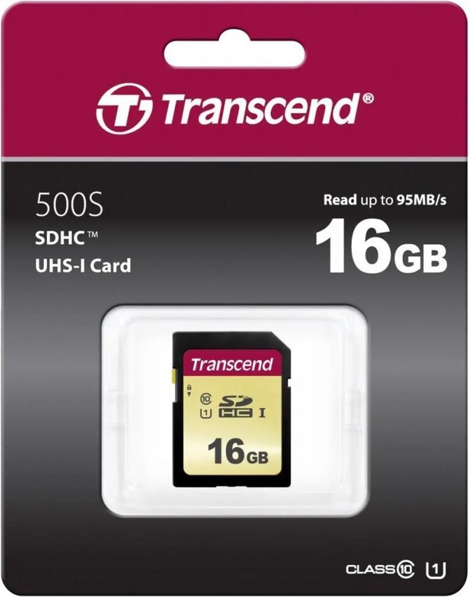 Transcend 500S SDHC 16GB