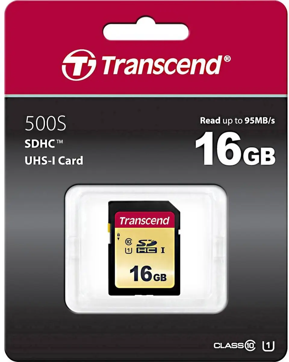 Transcend 500S SDHC 16GB