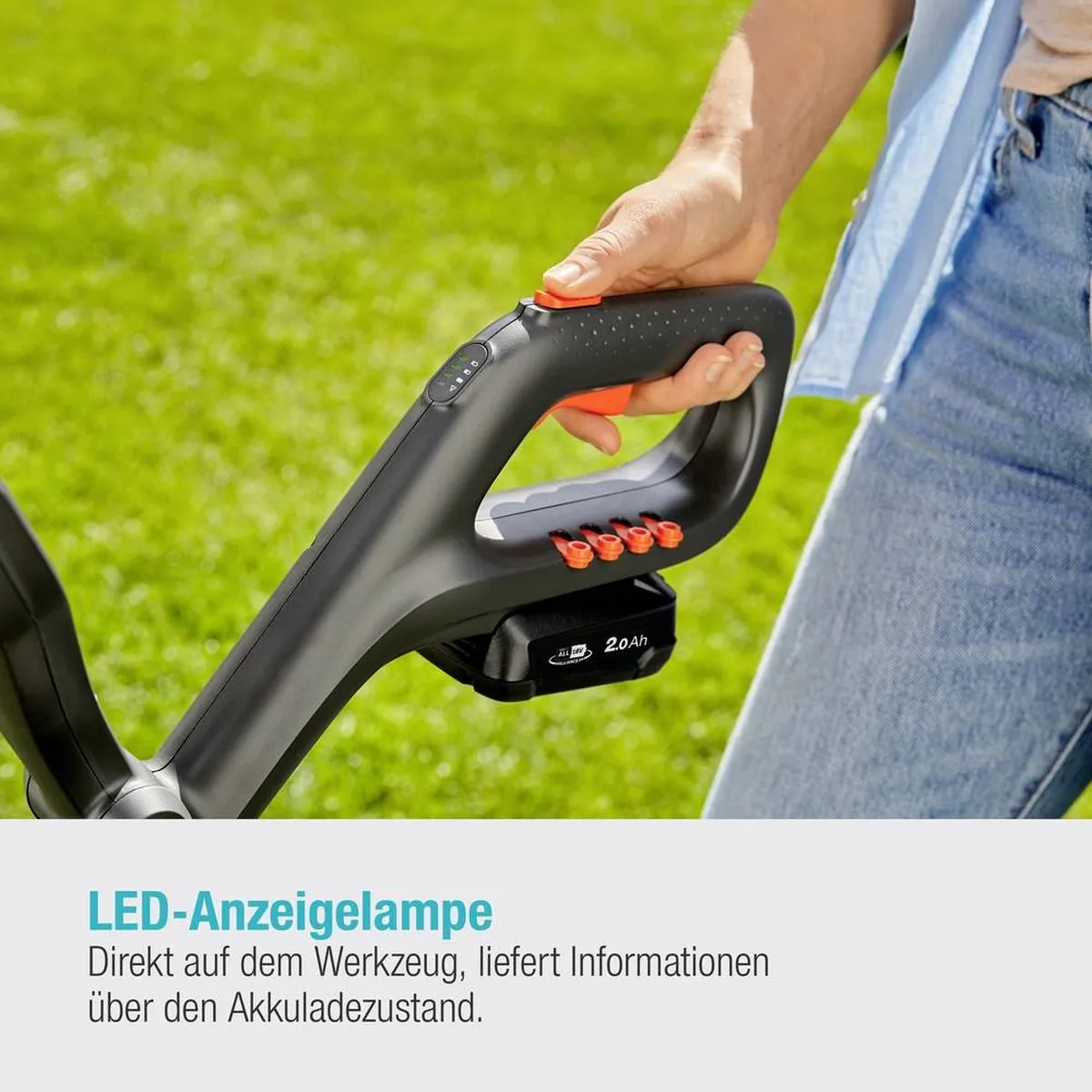 Gardena Accutrimmer Easycut 23/18V Set - 230mm - afbeelding 6 van 6
