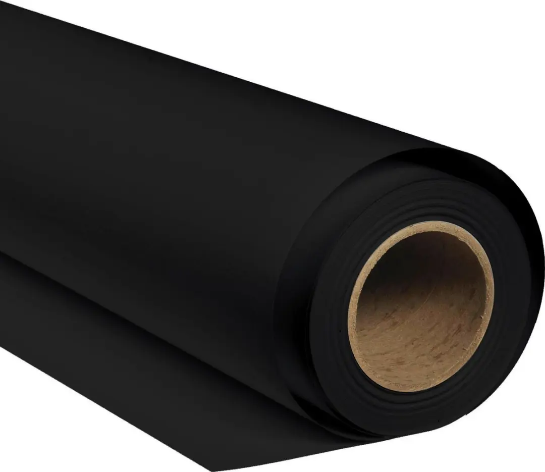 Bresser Achtergrondpapier SBP02 - 1.69 x 11m Zwart