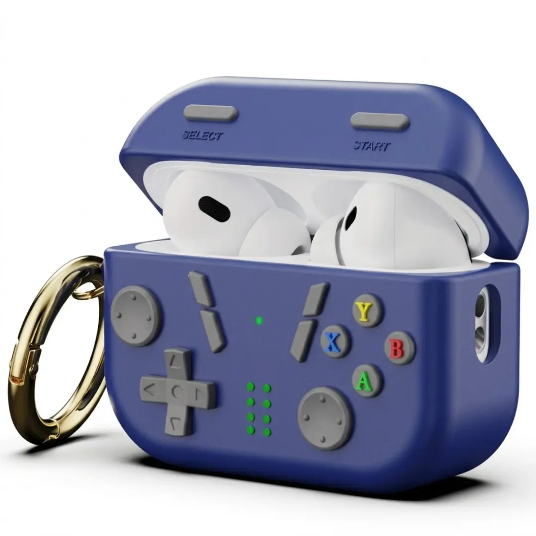 NUVEX Middernacht Blauw AirPods 4 Hoesje