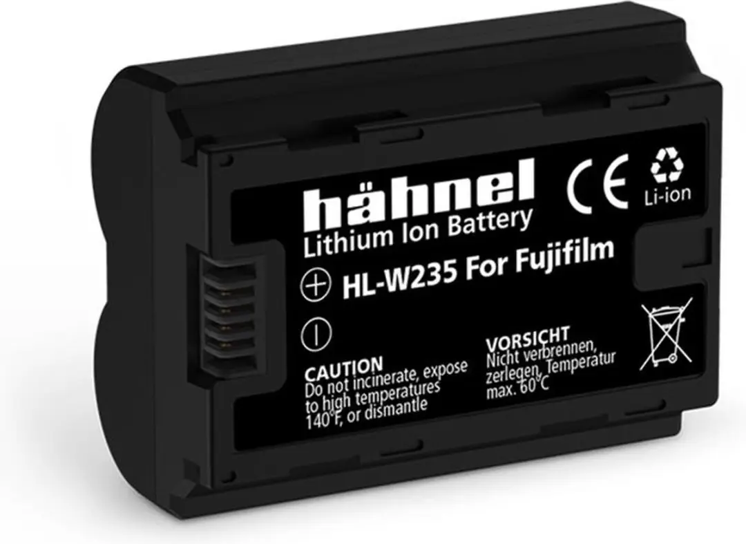 Hähnel HL-W235 Li-Ion Accu 2250mAh - Fujifilm NP-W235