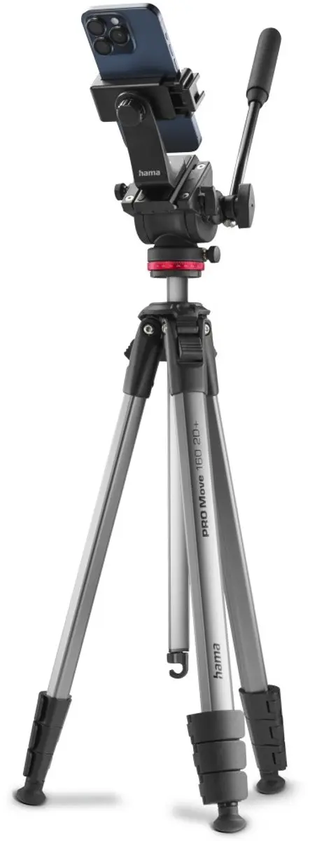 Hama PRO Move 160 2D+ Statief 160cm - Antraciet