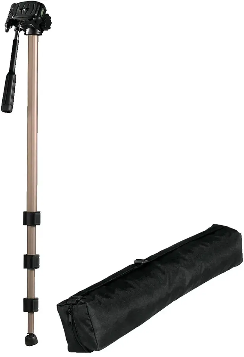 Hama Star 78 Mono Statief - 4 Secties - Zwart