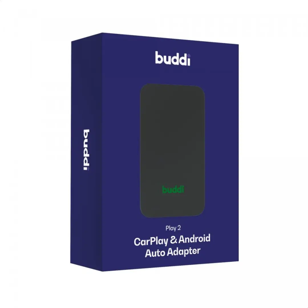Buddi Play 2 Bluetooth Adapter Apple CarPlay & Android Auto - Draadloos