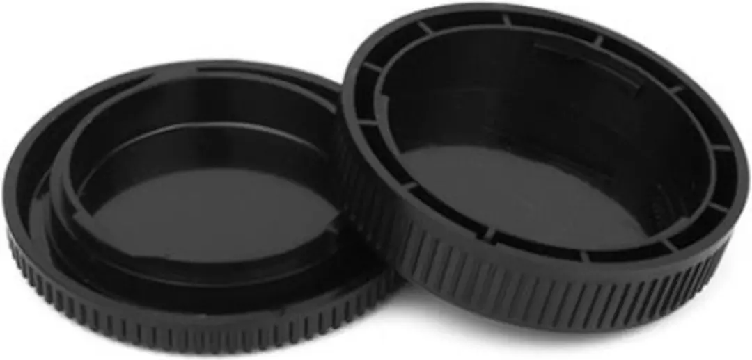 Pixel BF-13L & BF-13B Lens- en Body Cap - Zwart - afbeelding 6 van 6