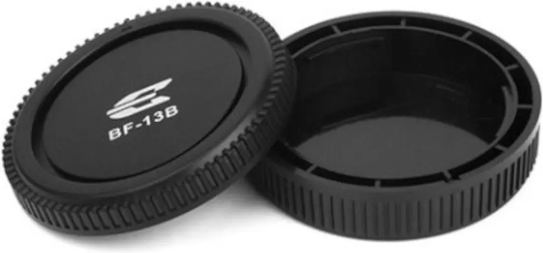 Pixel BF-13L & BF-13B Lens- en Body Cap - Zwart - afbeelding 4 van 6