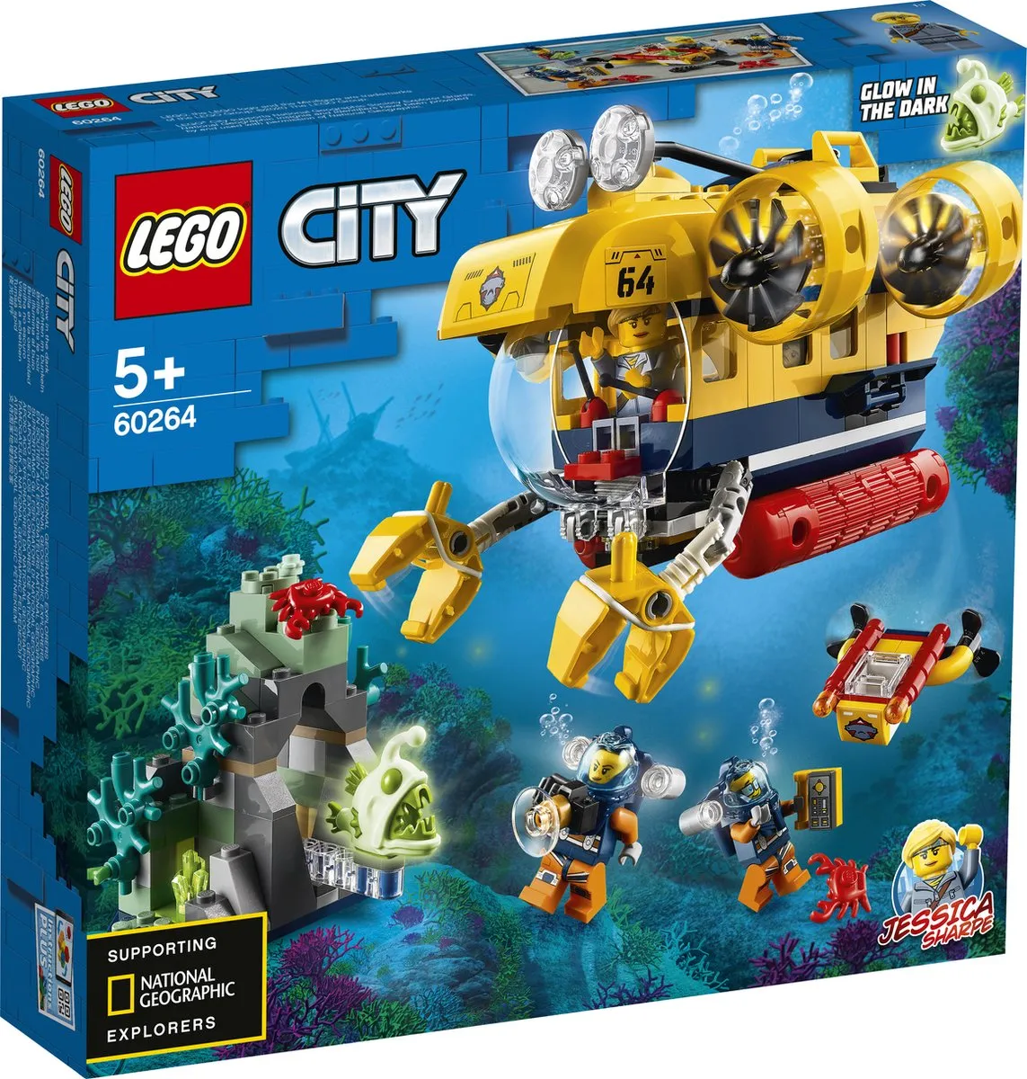 LEGO City Oceaan Verkenningsduikboot 60264