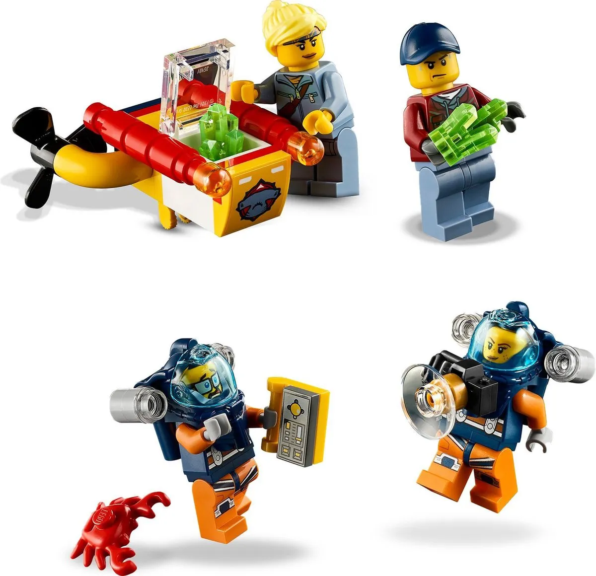 LEGO City Oceaan Verkenningsduikboot 60264 - 286 Stukken