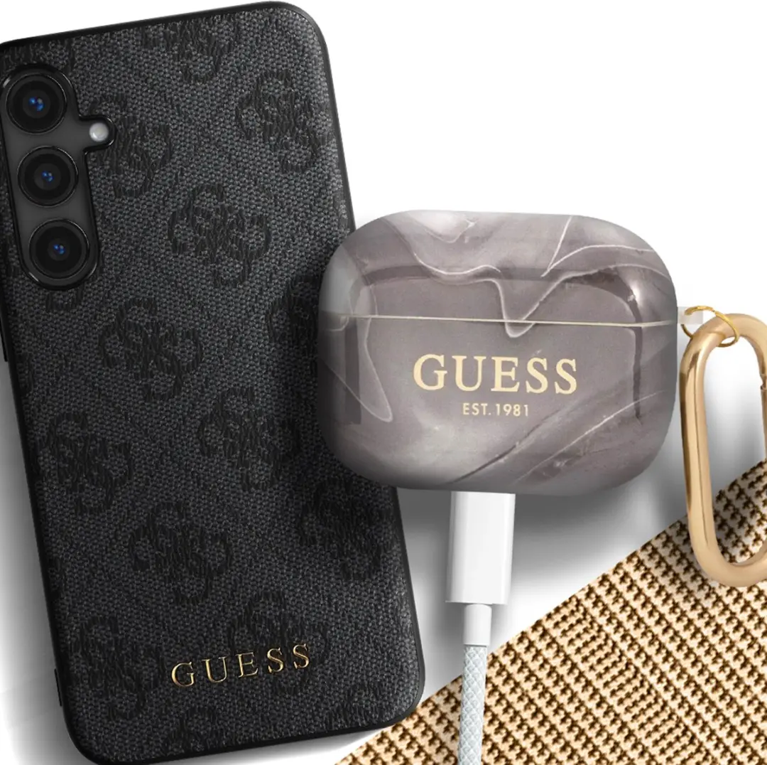 GUESS Marble Collection Hoesje AirPods 3 - Zwart