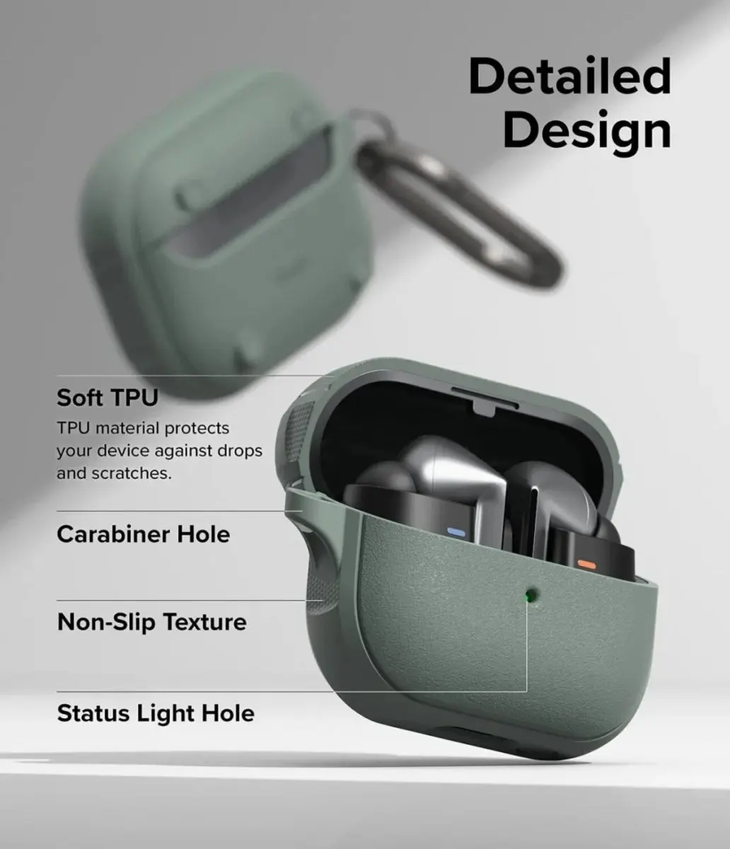 Ringke Onyx Magnetic Hoesje Samsung Galaxy Buds 3/3 Pro - Groen